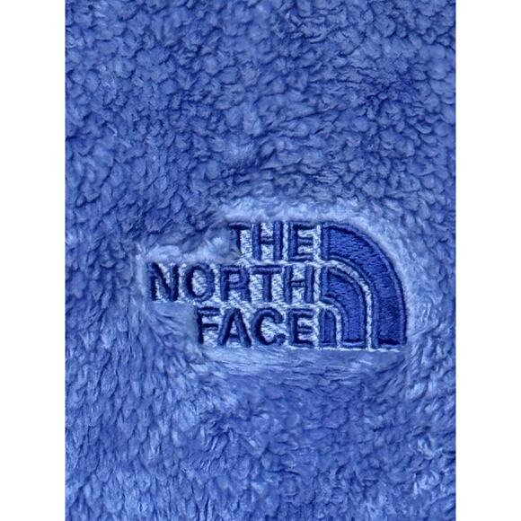 The North Face Sz S Osito Periwinkle Plush Full Zip Fleece Jacket Comfort Cozy - Picture 6 of 10